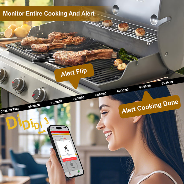 Wireless Thermometer
Wireless Meat Thermometer
steak
Smoker
Smart Wireless Meat Thermometer
Smart Bluetooth Wireless Meat Thermometer Digital
Oven
No Wires
meater
Meat Thermometer
meat
Kitchen | Long Range
grilling
Grill Thermomeetr
grill
barbecue
App-Controlled
Alerts