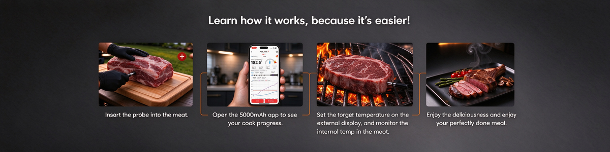 BBQOVN wireless meat thermometer